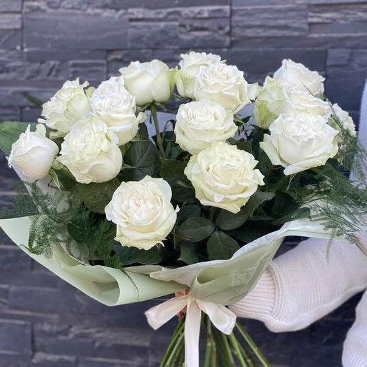 Buchet All White